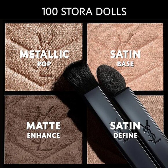 NIB 💋YSL STORA DOLLS (100) Couture Mini Clutch Eyeshadow Palette ✨ BNIB - Picture 2 of 4